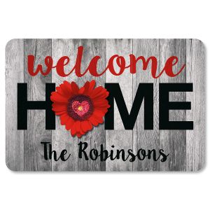 Home & Heart Personalized Doormat