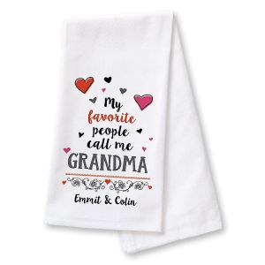 My Favorite People Kitchen Towel - 2 Names