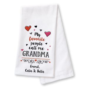 My Favorite People Kitchen Towel - 3 Names