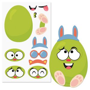 Build-Your-Own-Easter Egg Sticker Sheets