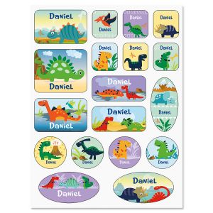 Dinosaur Personalized Stickers