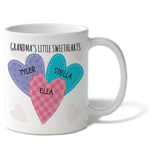 Grandma's Little Sweetheart Mug - 3 Names