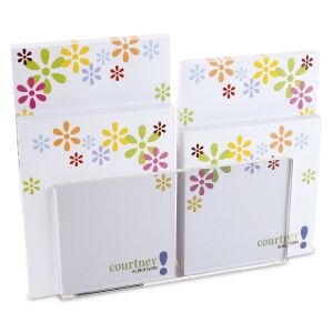 Hopscotch Notepad Set & Acrylic Holder 