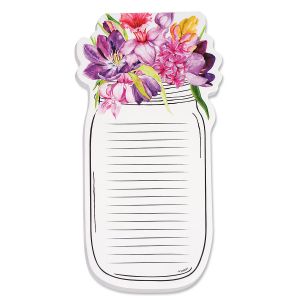 Spring Flower Mason Jar Note Pads