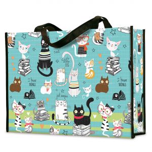 Smarty Cats Large Shopping Tote