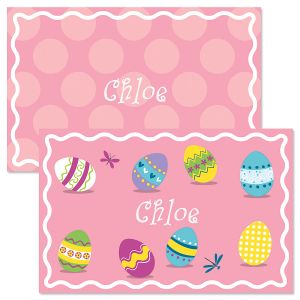 Personalized Easter Eggs Easter Placemat