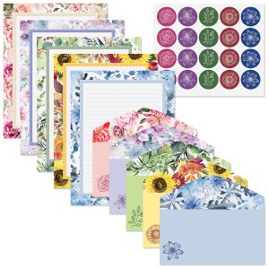 Floral Stationery Set