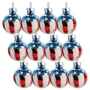 Americana Glass Ornaments