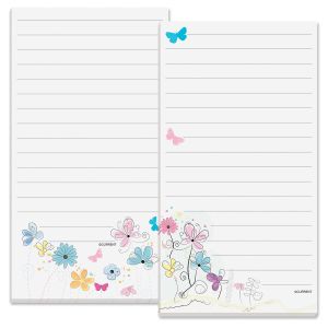 Pretty Butterflies Magnetic Memo Pads