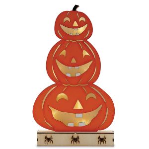 LED Jack-o’-Lantern Stack