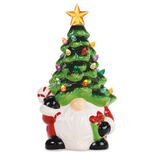 LED Ceramic Tree Gnome