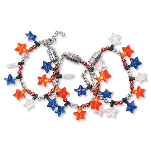 Light-Up Patriotic LED Bracelets