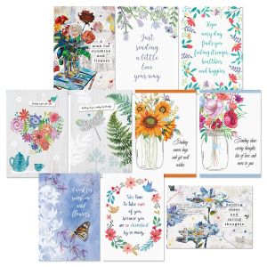 Caring Get Well Wishes Cards Value Pack