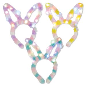 Tie-Dyed Bunny Headbands
