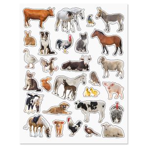 Farm Animal Stickers