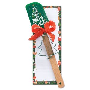 Spatula, Cookie Cutter and List Pad Set