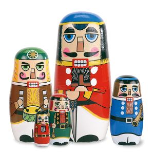 Nutcracker Nesting Dolls