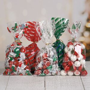 Christmas Cello Treat Bags