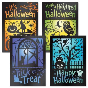 Deluxe Magic Halloween Cards