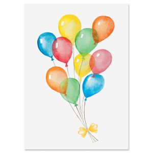 Birthday Balloons Cards