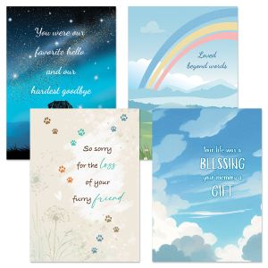 Goodbye Pet Sympathy Cards