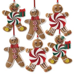 Polymer Gingerbread Ornaments