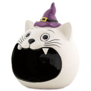 Cat Witch Candy Jar