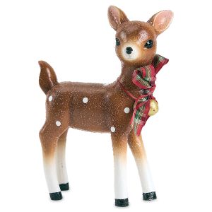 Standing Reindeer Figurine