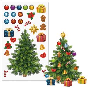 Build-A-Christmas Tree Sticker Sheets