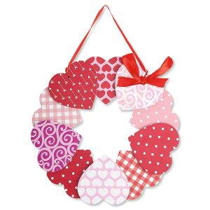 Valentine's Day Heart Wreath