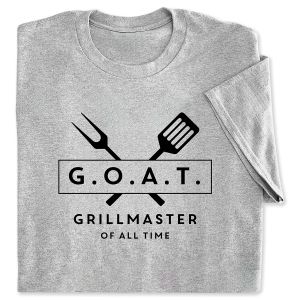 G.O.A.T. Grillmaster Of All Time T-Shirt - XLarge