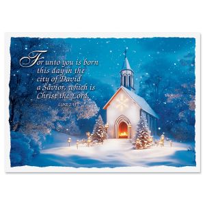 Christmas Church Christmas Cards - Nonpersonalized