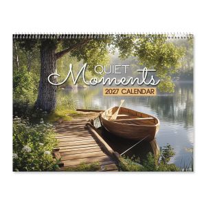 2027 Quiet Moments Wall Calendar