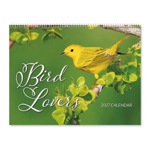 2027 Bird Lovers Wall Calendar