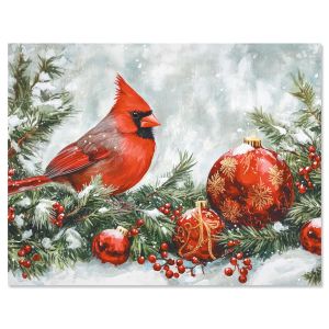 Cardinal Pine Note Cards