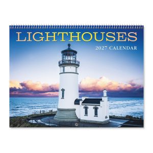 2027 Lighthouses Wall Calendar
