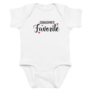Grandma's Favorite Baby Bodysuit