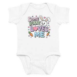 Some Bunny Loves Me Baby Bodysuit - 18 Months