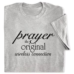 Prayer The Original Wireless Connection T-Shirt - Large