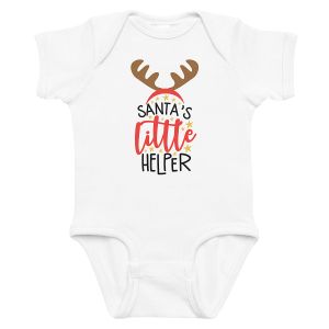 Santa's Little Helper Baby Bodysuit - 24 Months