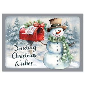 Winter Mail Christmas Cards - Personalized