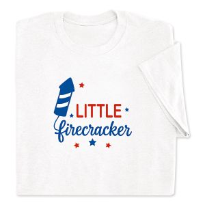 Little Firecracker Kids Patriotic T-Shirt 