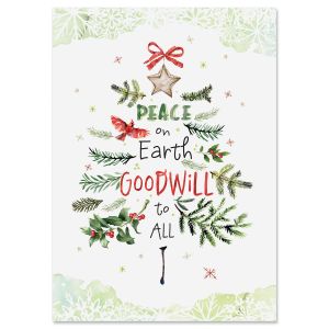 Tree of Wishes Christmas Cards - Nonpersonalized