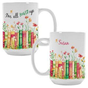 Book Lover Personalized Mug