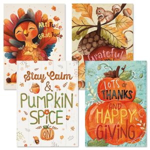 Whimsy Thanksgiving Cards