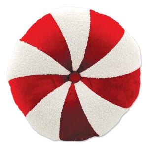 Peppermint Candy Throw Pillow