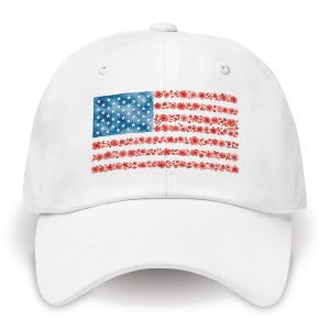 American Florals Hat - White