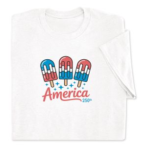 250 Popsicles Kids White T-Shirt