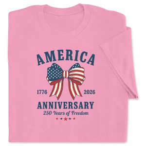American Bows Pink T-Shirt - Large