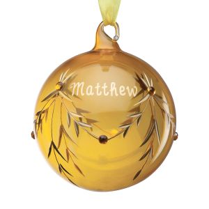 November Birthstone Ornament